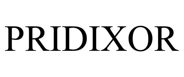 Trademark Logo PRIDIXOR