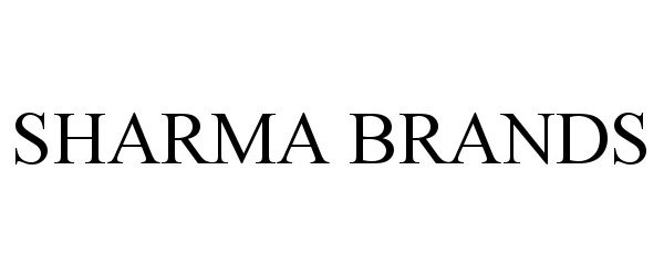 Trademark Logo SHARMA BRANDS