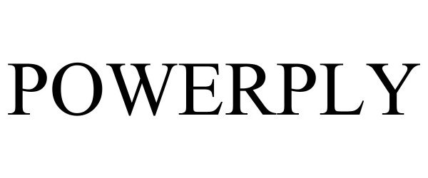 Trademark Logo POWERPLY