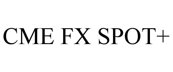  CME FX SPOT+