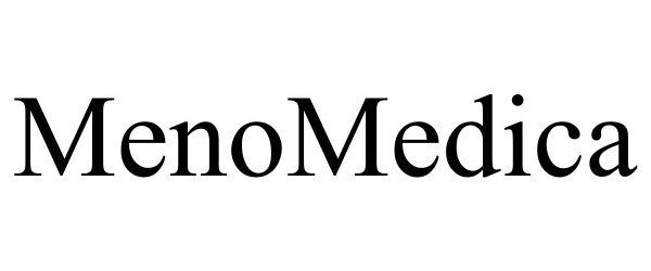 Trademark Logo MENOMEDICA