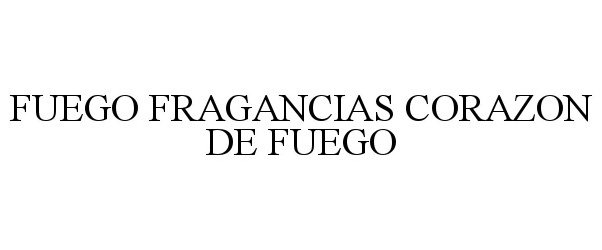  FUEGO FRAGANCIAS CORAZON DE FUEGO