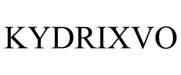 Trademark Logo KYDRIXVO