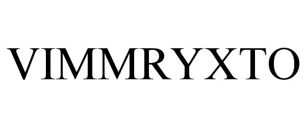 Trademark Logo VIMMRYXTO