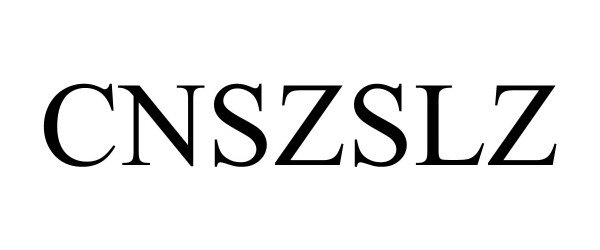  CNSZSLZ