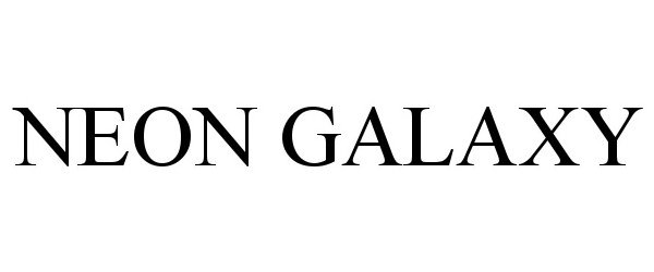 Trademark Logo NEON GALAXY