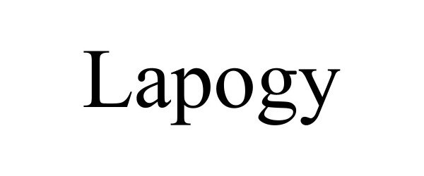 Trademark Logo LAPOGY