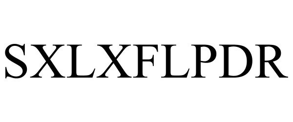Trademark Logo SXLXFLPDR