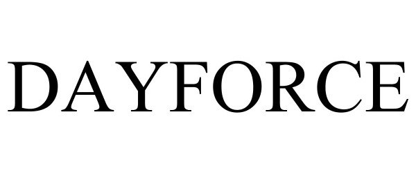 Trademark Logo DAYFORCE