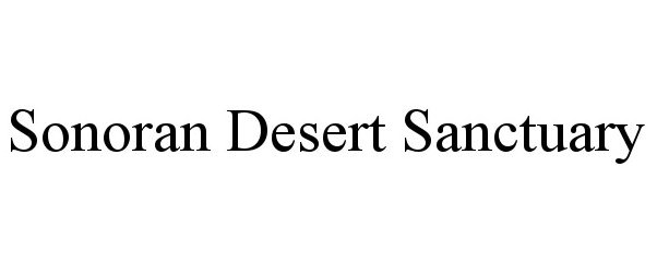  SONORAN DESERT SANCTUARY