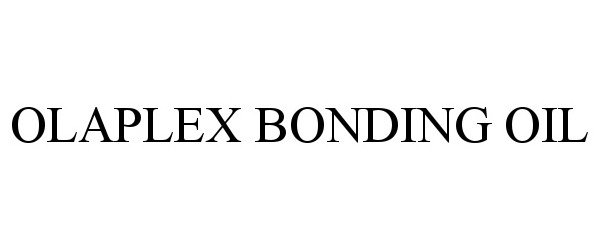 Trademark Logo OLAPLEX BONDING OIL