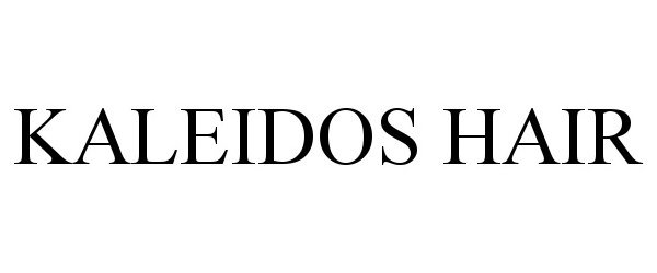 Trademark Logo KALEIDOS HAIR