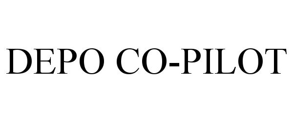 Trademark Logo DEPO CO-PILOT