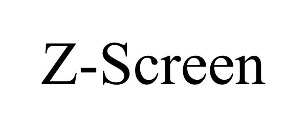 Trademark Logo Z-SCREEN
