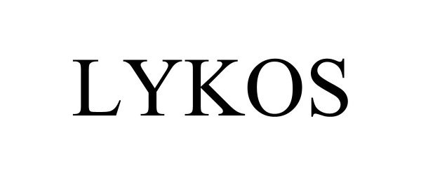 Trademark Logo LYKOS