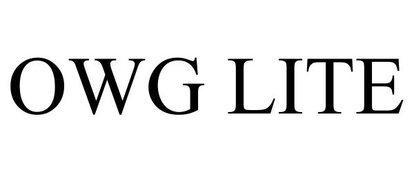 Trademark Logo OWG LITE