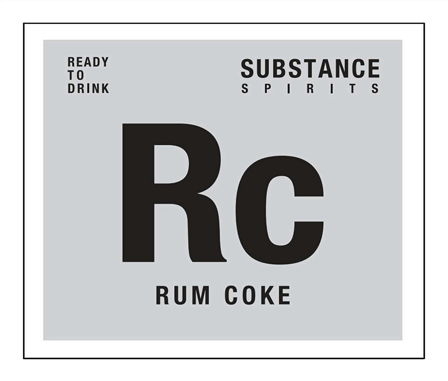  RC RUM COKE READY TO DRINK SUBSTANCE SPIRITS