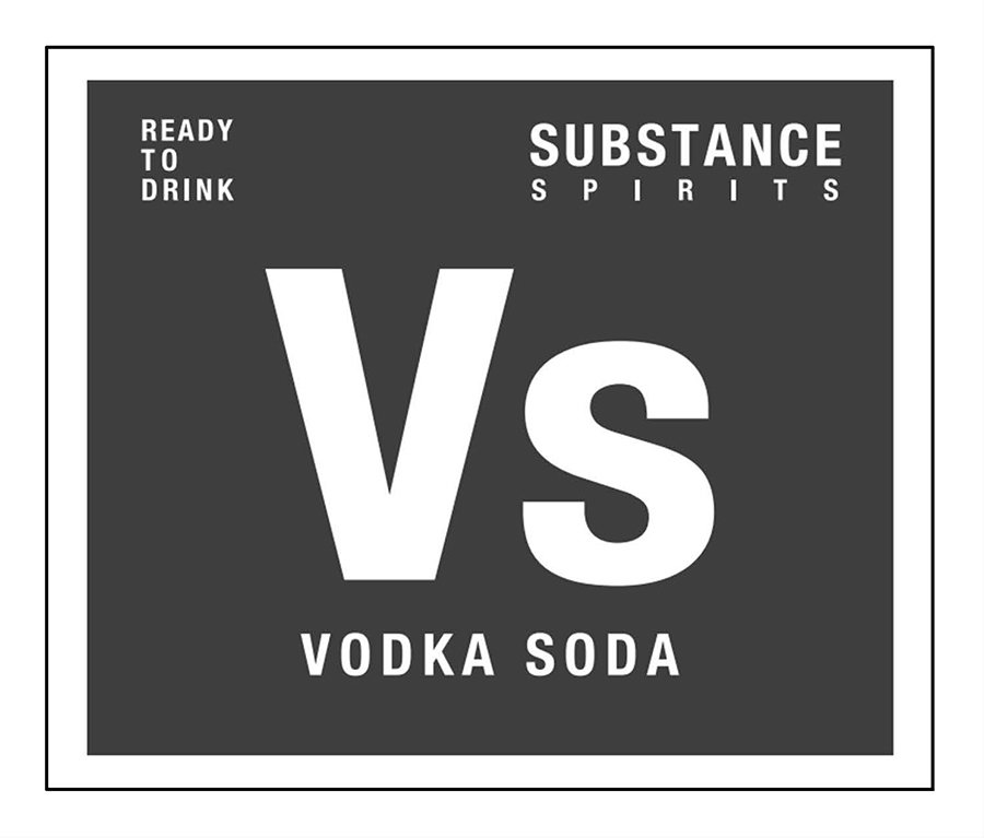 Trademark Logo VS VODKA SODA READY TO DRINK SUBSTANCE SPIRITS