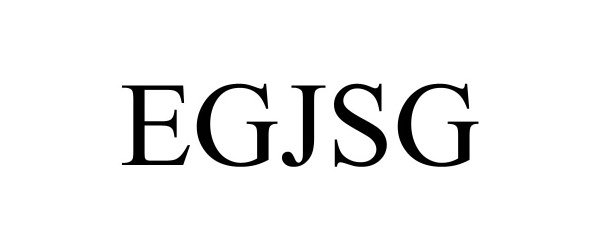 Trademark Logo EGJSG