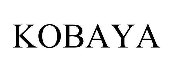  KOBAYA