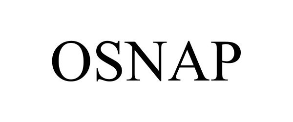 Trademark Logo OSNAP
