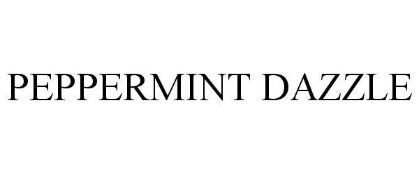 Trademark Logo PEPPERMINT DAZZLE