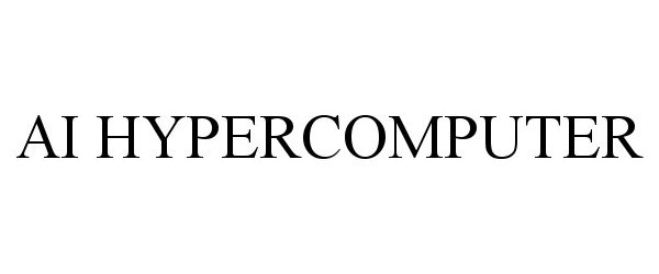 Trademark Logo AI HYPERCOMPUTER