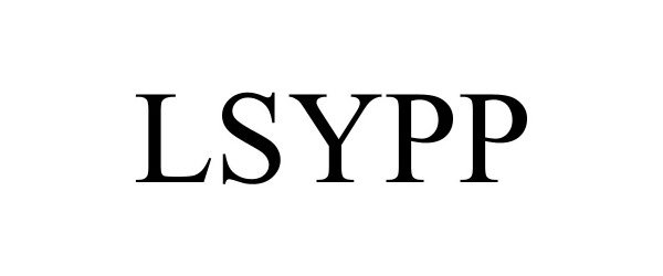 Trademark Logo LSYPP
