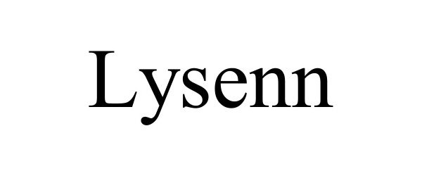 Trademark Logo LYSENN