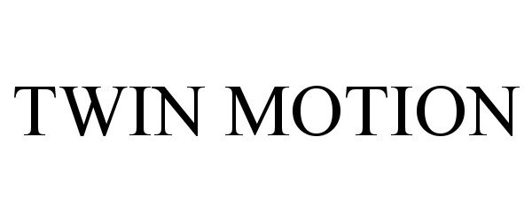 Trademark Logo TWIN MOTION