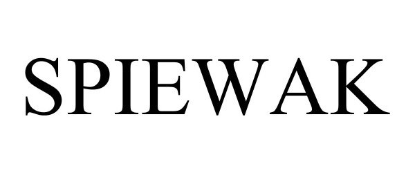 Trademark Logo SPIEWAK