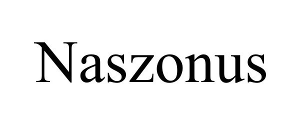 Trademark Logo NASZONUS