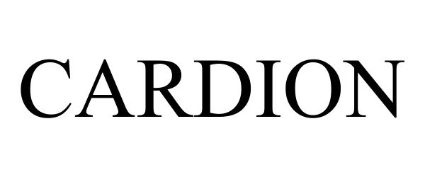 Trademark Logo CARDION