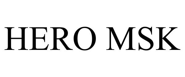Trademark Logo HERO MSK