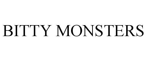 Trademark Logo BITTY MONSTERS