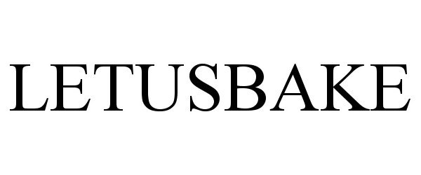 Trademark Logo LETUSBAKE