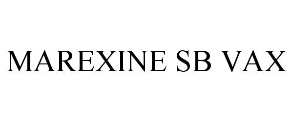 Trademark Logo MAREXINE SB VAX