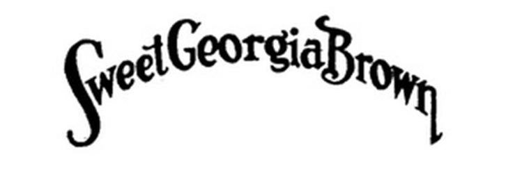 Trademark Logo SWEET GEORGIA BROWN