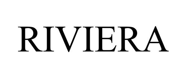 Trademark Logo RIVIERA