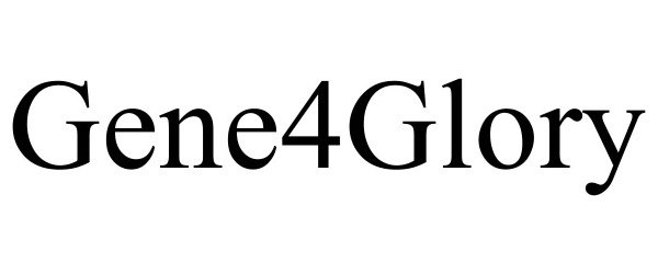 Trademark Logo GENE4GLORY