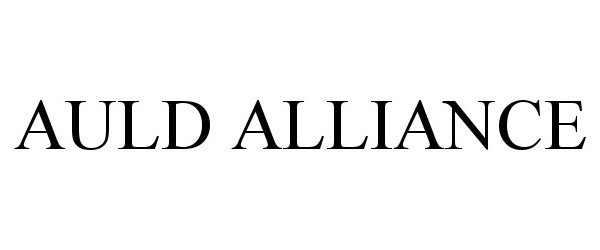 Trademark Logo AULD ALLIANCE