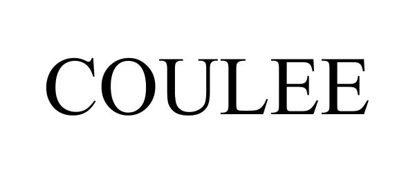 Trademark Logo COULEE