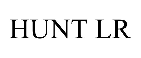 Trademark Logo HUNT LR