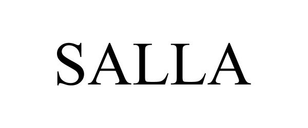 Trademark Logo SALLA
