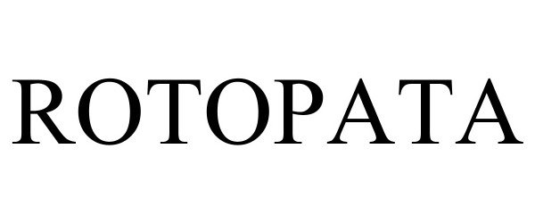 Trademark Logo ROTOPATA