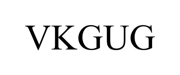 Trademark Logo VKGUG