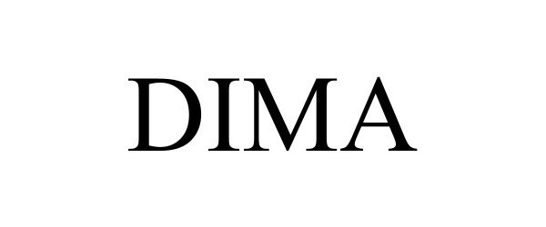 Trademark Logo DIMA