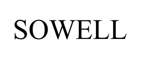 Trademark Logo SOWELL