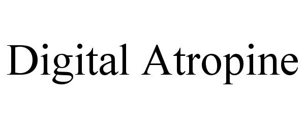  DIGITAL ATROPINE