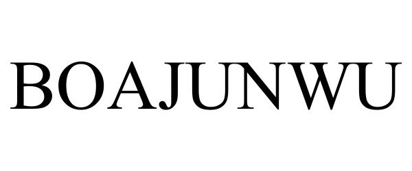 Trademark Logo BOAJUNWU